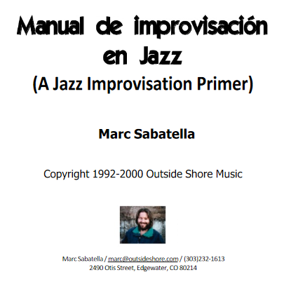 Manual de Improvisación en Jazz